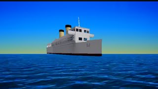 Mv Laconia  Fiction ship Animation 🚢 titanic ship [upl. by Hortensia924]