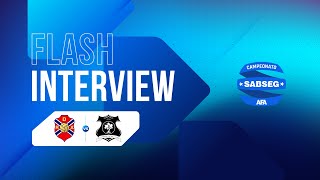 FLASH INTERVIEW  RD ÁGUEDA vs FLORGRADE FC J5 [upl. by Melville427]