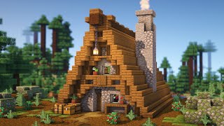 Minecraft  How to build a Cabin  Tutorial [upl. by Lilias]