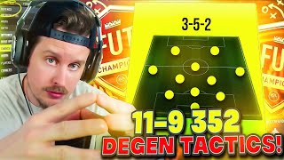 INSANE 119 Tactics THE BEST 352 TACTICS IN FIFA FIFA 22 Ultimate Team [upl. by Yattirb]