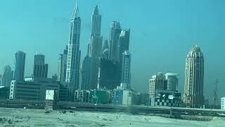 Dubai 🇦🇪 Driving HD Skyline Saikh Jayad RoadDubai 🇦🇪 Skyline Saikh Jayad Road Dubai [upl. by Ahseka]