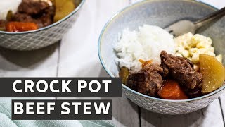 Crock Pot Beef Stew [upl. by Anyaj]