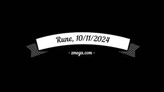 zmegacom Rune 10112024 [upl. by Runck]