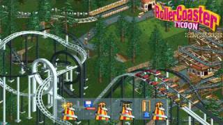 RollerCoaster Tycoon Opening Loopy Landscapes and Corkscrew Follies HD [upl. by Jayne]