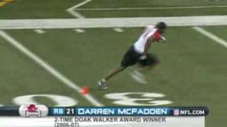 2008 Combine Darren McFadden [upl. by Ayrb]