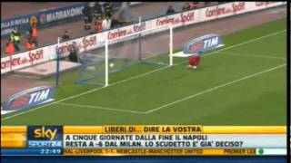 Napoli  Udinese 12  Highlights Sintesi Sky Sport 24  17042011  33 giornata serie A  HQ [upl. by Bricker]