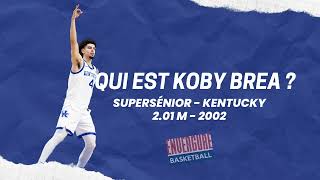 NBA Draft 2025  Qui est Koby Brea [upl. by Elocaj]