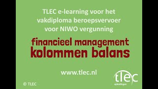 KOLOMMENBALANS FINANCIEEL MANAGEMENT CBR EXAMEN [upl. by Zosima460]