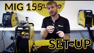 Weldpro MIG 155 Part 2  Set Up [upl. by Sjoberg73]