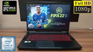 FIFA 22 PC Gameplay i5 9300H amp RTX 2060 [upl. by Dust]