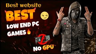 Best website low and pc games free download 😲 free pc games for low device 🫣 [upl. by Aevin]