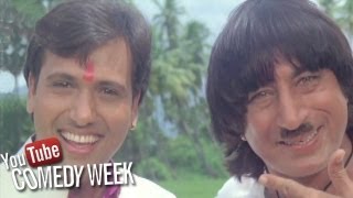 Raja Babu Comedy Scene  Shakti Kapoors Plan to find Karishma Kapoor  Comedy Week [upl. by Beulah]