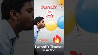 bernoullis theorem experiment atul sir pathankot physicssarthi viralvideo [upl. by Anaek]