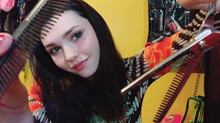 ✂️ Prim ASMR Haircut Act 💛 [upl. by Womack]