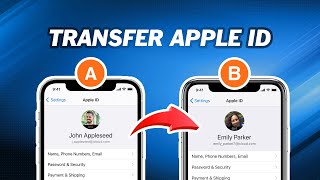 How to Transfer Data from One Apple ID to Another｜iPhone to iPhone Transfer [upl. by Joappa]