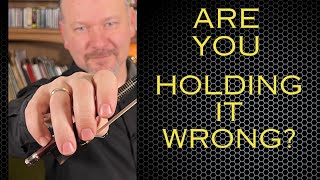 How to Perfect Your Bow Hold  Learn From A CONCERTMASTER [upl. by Conlin]