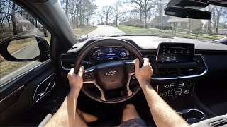 2023 Chevrolet Tahoe RST Duramax POV Drive Impressions and ASMR [upl. by Anirec]