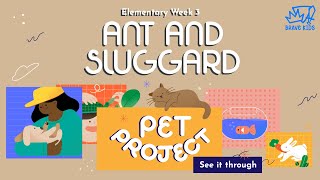 Ant and Sluggard  Elementary January Week 3  Brave Kids [upl. by Schuh]