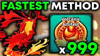 FASTEST Method to GET VOLCANIC ARTIFACTS  Creatures of Sonaria [upl. by Michail]