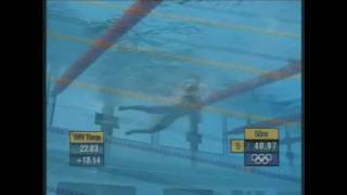 Le 100m NL dEric Moussambani  Jeux Olympiques  Sydney 2000 [upl. by Mitzie472]