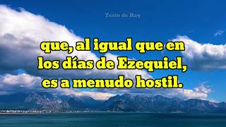 EL ESPÍRITU SANTO FORTALECIÓ A EZEQUIEL  texto diario de hoy [upl. by Ardenia511]