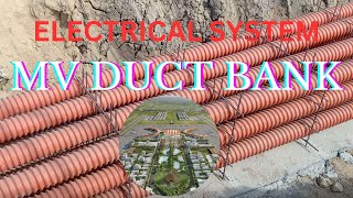 MV Duct Bank Overview at Techo International Airport Electrical system [upl. by Sitof]