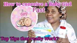 How To Conceive a Baby Girl NaturallyTips that Work Shettles MethodGet a Baby Girl Fast [upl. by Emmalyn]