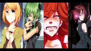 Regret Message ballad ver  Rin Kagamine Gumi MEIKO Teto Kasane [upl. by Karil]