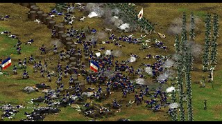 Battle of Borodino 1812 2v1 Recording [upl. by Ariayek]