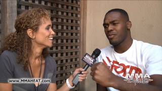 Champ Jon Jones Says Hell Beat Rampage Jackson at UFC 135 Saya Rashad Evans Is Not A Threat [upl. by Raynell]