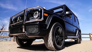 The TRUTH About the 2017 Mercedes G63 AMG quotGWagonquot [upl. by Jobi]