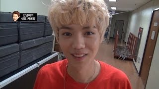 ENGSUB EXO First Box  Luhans ramen hair cut HD [upl. by Morena]