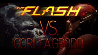 The Flash  vs Gorilla Grodd First Fight [upl. by Nauwaj]