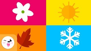 The four seasons of the year for kids  Which are the seasons  Spring Summer Autumn and Winter [upl. by Carothers]