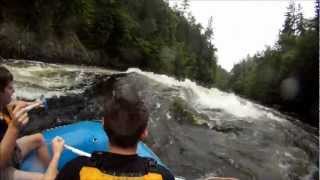 Whitewater Rafting on the Kennebec River Maine GoPro HD [upl. by Llevad]