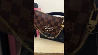 Whats inside my Strathberry Mosaic Handbag  Handbag Angels UK [upl. by Ytirehc]