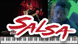 How to play salsa on PianoLatin PianoMontunoTumbao 1 [upl. by Yeltsew539]