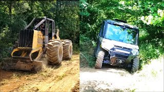 Polaris Ranger UTV trail riding in Southern Illinois [upl. by Annavahs]