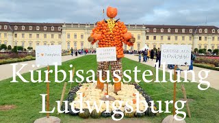 Kürbisausstellung Ludwigsburg Pumpkin Festival in Germany [upl. by Terrance]