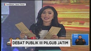 Debat Final Pilgub Jatim Segmen 6 Saat Dua Paslon Ditanya Bahasa Jawa [upl. by Paquito]