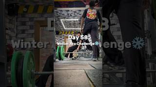 Winter Arc Challenge❄️ Day 58  shorts gymlife gymmotivation challenge fitness squatchallenge [upl. by Adalia372]