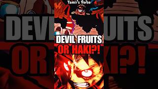 Are Devil Fruits The BEST Power System In Anime anime onepiece luffy shorts [upl. by Deth]