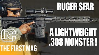 Is This The Most Affordable Smallest amp Lightest AR Pattern 308 Rifle On The Market  Ruger SFAR [upl. by Lerak]