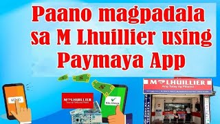 Paano magpadala sa M Lhuillier using Bank Account Paymaya or Gcash [upl. by Dettmer]