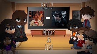 NRDD Side Characters react to Nicky as Five Hargreeves  Part 2  NRDDTUA  GCRV [upl. by Davine]