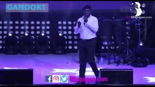 Gandoki Lekzy De Comic James Brown Cracks Up At 2018 Easter Comedy Show [upl. by Evelc]