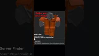 ROBLOX ADDED SERVER FINDER [upl. by Shantee]