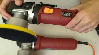 Harbor Freight 6quot DA Polisher 2 Different Models 69924 amp 62862 [upl. by Ardnaskela]