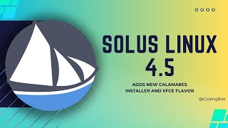 Solus Linux 45  Whats New  Adds New Calamares Installer [upl. by Jona]