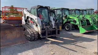 Lot   3449  2012 Bobcat T750 Tracked Skid Steer [upl. by Llenwad]